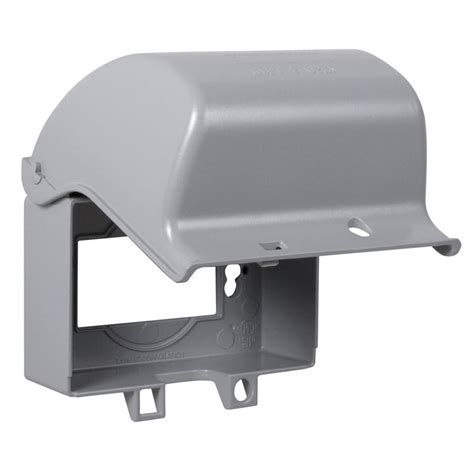 outdoor electrical box cover plate|outdoor electrical box cover horizontal.